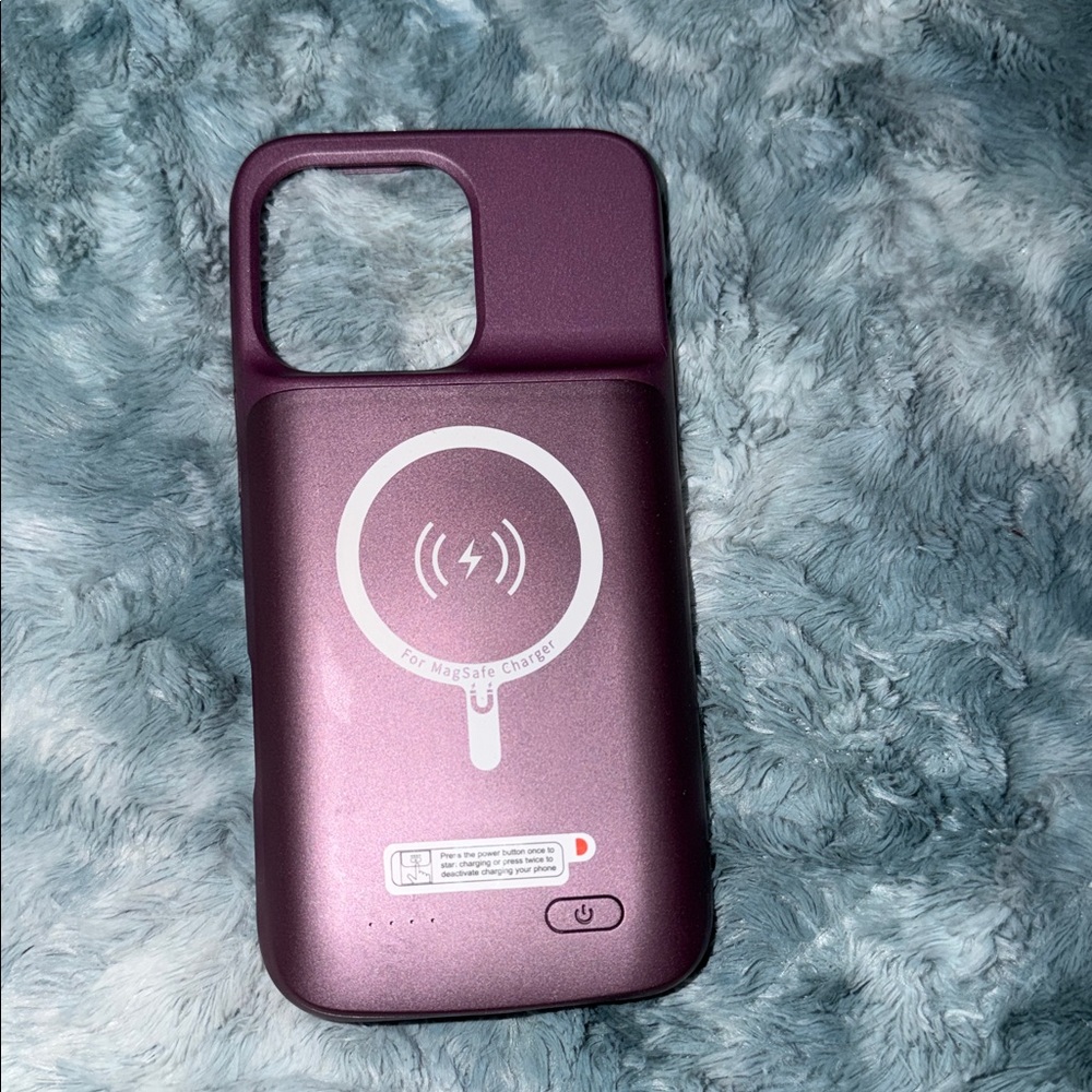 Apex Purple Wireless Charging Case for iPhone 16 pro max